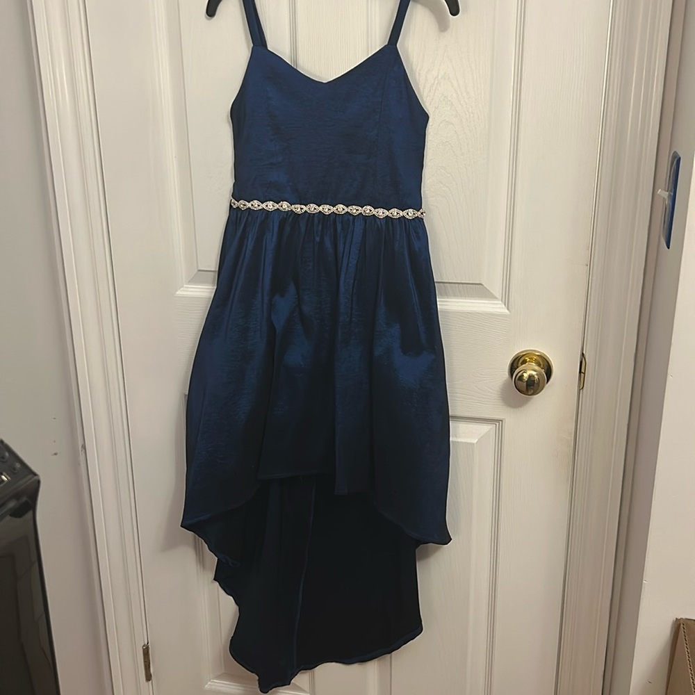 Long Navy Blue Dress